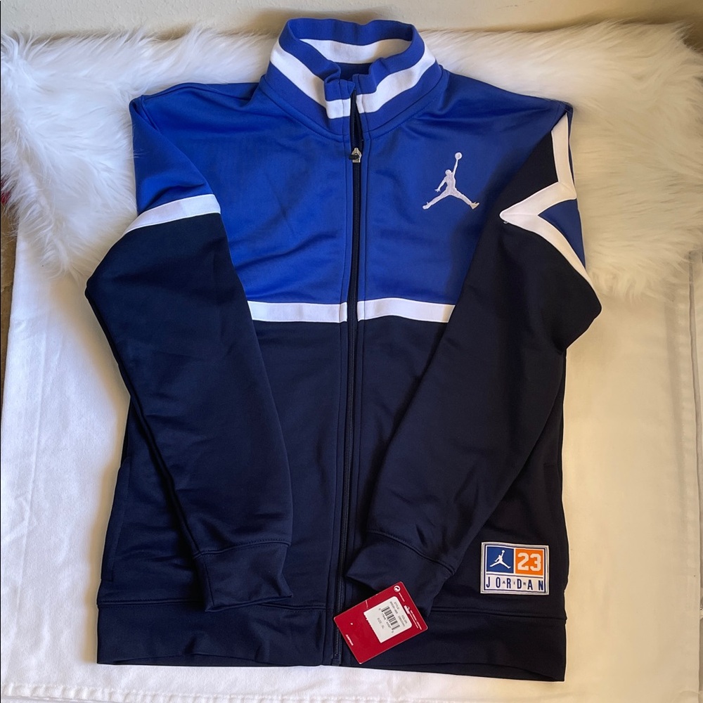 Jordan Boys Full Zip Sweatshirt Jacket Size XL. Brand New With Tags.
